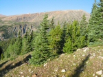 That's North Star Mountain (elev. 13,4XX feet) just south of Quandary.