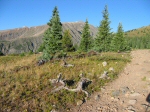 Another shot of North Star Mountain with the summit of Mount Lincoln barely visible over its shoulder.