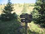 Follow the signs to stay on the trail.